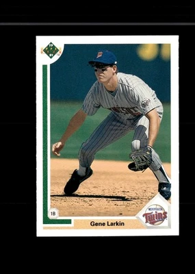 1991 Upper Deck - Gene Larkin #501 - Image 1 of 2