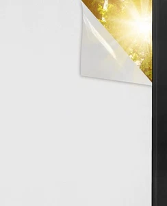 White Total Blackout Window Film 17.5 X 78.7inch, Static Cling Window Coverin... - Picture 1 of 6