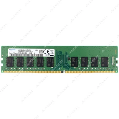 Samsung 16GB DDR4 2400MHz PC4-19200 ECC UDIMM Server Memory RAM M391A2K43BB1-CRC - Image 1 of 2