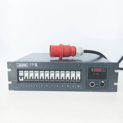 Jands FPX Rugged 12 Channel 2.4kVA Per Channel DMX Dimmer Rack - 415v - Image 1 of 4