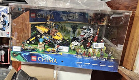 LEGO CHIMA STORE DISPLAY SET INCLUDES (70005)/(70006)/(70003)/(70004)/(70012)