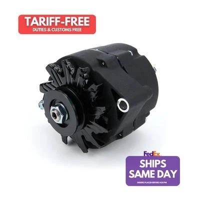 Proform 66448.12N, One Fits Gm Alternator 1 Wire 120 Amp Black Performance Parts - Image 1 of 4
