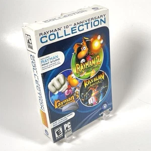 Rayman: 10th Anniversary Collection PC - Rayman 2, 3 & Arena + Print Studio GOOD - Picture 1 of 9