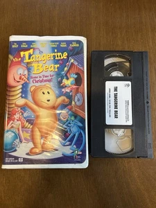 The Tangerine Bear Home in Time for Christmas 2000 Clamshell VHS Family Home Ent - Picture 1 of 4