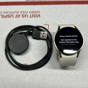 Samsung Galaxy Watch 6 SM-R930 40mm Gold Aluminum Case with Cream Sport Band - Zdjęcie 1 z 14