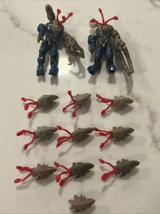 Halo Mega Construx Flood Infected Elite Combat Form Lot - Picture 1 of 11