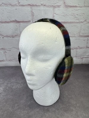 Orejeras a cuadros Burberry Check cachemir multicolores Foto 1 de 4