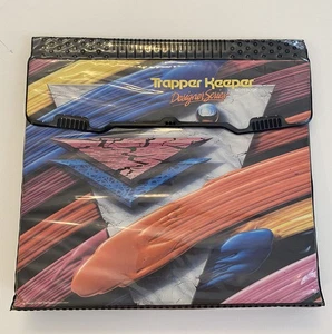 Vtg Mead Trapper Keeper Designer Series 1991 Abstract Art Paint Geometric READ - Picture 1 of 13