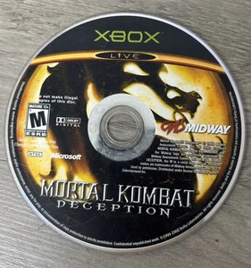 Mortal Kombat Deception Microsoft Xbox Game Disc Only - Free Shipping 🎮💥 - Picture 1 of 2