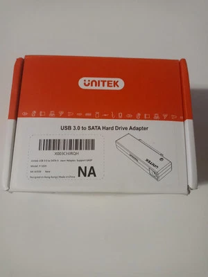 Brand New Unitek USB 3.0 to IDE External SATA Converter Hard Drive Adapter - Image 1 of 2