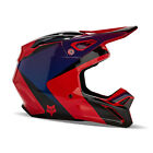 Fox Racing V1 Streak Motocross Helmet (Fluorescent Red) 31371-110
