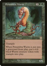Magic MTG Tradingcard Apocalypse 2001 Penumbra Wurm 84/143