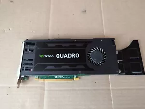 NVIDIA QUADRO K4200 0J4F85 4GB GDDR5 2X DISPLAYPORT PCIE GRAPHICS CARD U6-3(71) - Picture 1 of 3