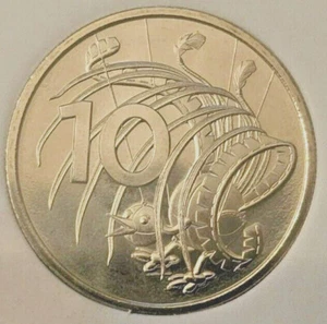 2022 Australian BABY set - Ten cent 10c coin - LYREBIRD - UNC ex RAM mint set - Bild 1 von 2
