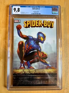 Spider-Boy #1 CGC 9.8! COMICBELICHTUNG TYLER KIRKHAM COVER! - Bild 1 von 4
