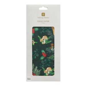 Midnight Forest Wrapping Tissue Paper | Festive Novelty Gift Wrap 4 Sheets