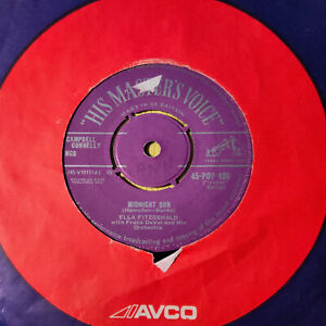 Ella Fitzgerald The Swingin' Shepherd Blues/Midnight Sun" HMV 1958 45-POP 486