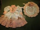 Doll Clothes 16" ~❤️~ Mint Green and Pink Victorian Style Dress and Hat #603