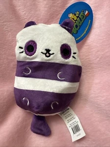 NWT 2021 Cats Vs Pickles 4" Panda Cat #031 Soft Beanbag Plush Toy Collectible - Picture 1 of 2