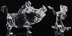 Swarovski Crystal Disney The Lion King Timon & Pumbaa Retired 1049784 & 1050963 - Bild 1 von 7
