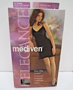 Pantimedias de maternidad Mediven Elegance beige lll punta cerrada nuevas selladas - Imagen 1 de 3
