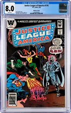 Justice League of America #176 CGC 8.0 (Mar 1980, DC) Conway, Whitman Variant
