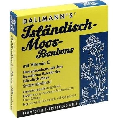 DALLMANN'S PHARMA CANDY GMBH DALLMANN'S Isländisch Moos-Bonbons 20 St PZN 10090033