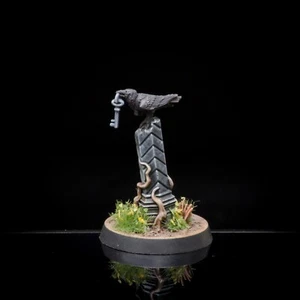 Pro Painted Warhammer AoS death Raven Familiar - Picture 1 of 6