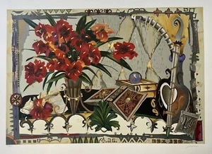 Liz Jardine Original Serigraph Art Signed Numbered 34” X 43” - Picture 1 of 4