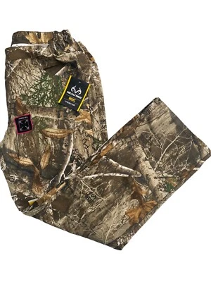 Realtree Camo 5-pocket Stretch Flex Relaxed Pants Mens Hunting Side Elastic XXL - Image 1 of 4