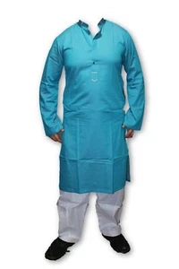 F05 Pakistanische Indianer Männer feines Design Kurta Shalwar - Bild 1 von 2