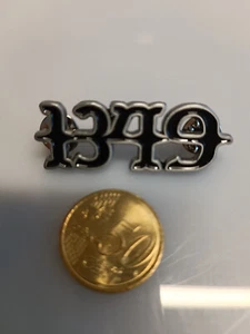 1349 - Metal Pin / Anstecker / Button - DEATH BLACK HEAVY METAL - Picture 1 of 1