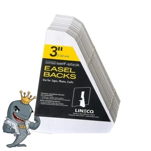 Caballete trasero Lineco 3" blanco 25ct - Imagen 1 de 1