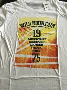 Mo Casual Mens “Wild Mountain” Graphic T Shirt BNWL - Picture 1 of 2