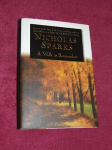 SIGNED 1999 1st/1st HB/DJ BOOK: "A WALK TO REMEMBER" BY NICHOLAS SPARKS - Picture 1 of 8