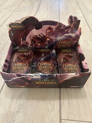 World of Warcraft TCG Crown Of The Heavens Booster Pack SIN PESAR Y SELLADO Foto 1 de 3