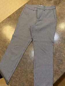 Old Navy Ankle Damenhose Größe 8 schwarz-weiß - Bild 1 von 3