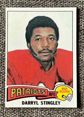 1975 Topps Football - Darryl Stingley - Patriots #238 - Image 1 of 2