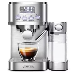 Espresso Coffee Machine 3 In 1 Milk Warmer Steam Wand Model CM1638 - Picture 1 of 16