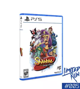 Shantae and the Pirate's Curse + #332 Gold Card Playstation 5 PS5 LRG #5 Sealed - Picture 1 of 7