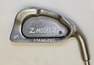 //Z Model 2 - Black Dot Stainless 22* #4 Iron - RH - Men's - Stiff - Steel #F19 - Picture 1 of 12