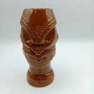  TIKI MUG Brown 7" Headhunter DW1368 - Picture 1 of 5