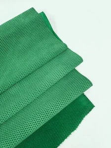 Pine Green NIT TT Pattern Perforated Soft Leather - Picture 1 of 3