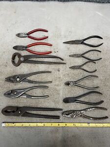 Pliers Cutters Mixed Lot 12 Pieces