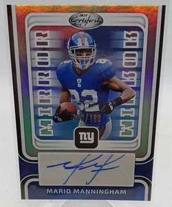 2024 Panini Certified - Mirror Signatures Mario Manningham #MS-MM /199 (AU) - Picture 1 of 2