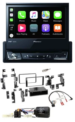Pioneer DVD Bluetooth DAB USB Lenkrad Autoradio für Nissan Cube ab 2009 Frontier - Bild 1 von 4
