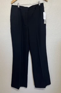 Pantalón corto Worthington tiro alto pierna ancha negro talla 10 - Imagen 1 de 8