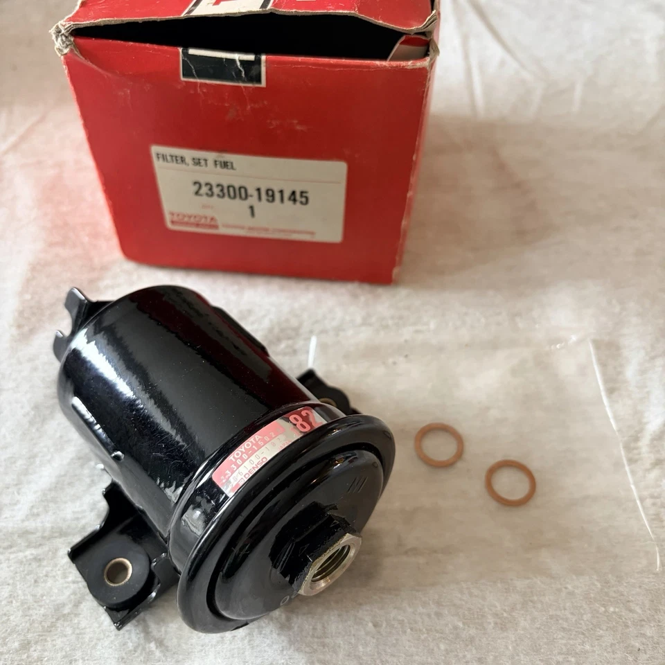 Toyota 23300-19145 Fuel Filter For EFI 1988-1993 Toyota Corolla 2330019145 OEM - Image 1 of 4