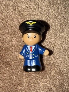 Ersatz Flugzeug Pilot Figur für Fisher-Price Little People Spinning Sounds - Bild 1 von 3