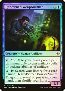 MTG FOIL Renowned Weaponsmith  - Fate Reforged #048 - Picture 1 of 1